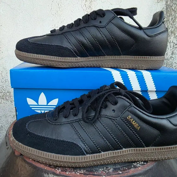 [BUNJANG] Adidas Samba OG Core Black 230mm / (1회착)아디다스 삼바 OG 코어 블랙 검 230