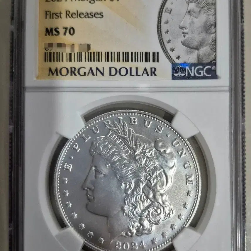 [BUNJANG] 2024 Morgan Silver Dollar First Releases MS70 NGC / 2024 모건 달러 1달러 First Releases MS70 NGC