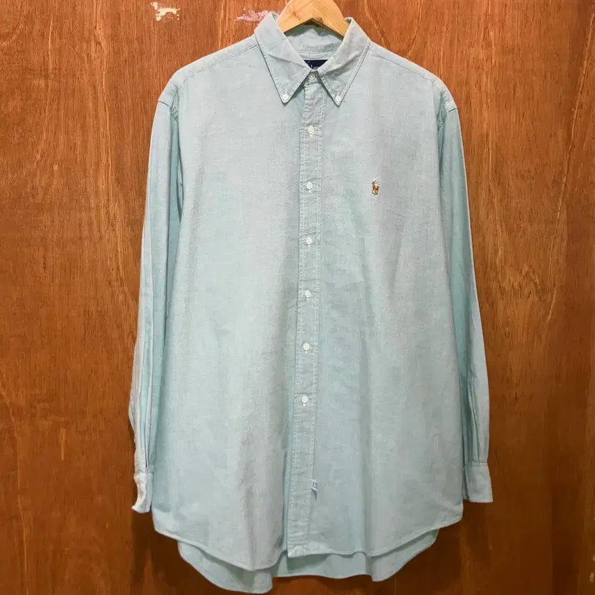 [BUNJANG] Polo Ralph Lauren Solid Shirt (Size 17) / (17) POLO 폴로 랄프로렌 솔리드 셔츠