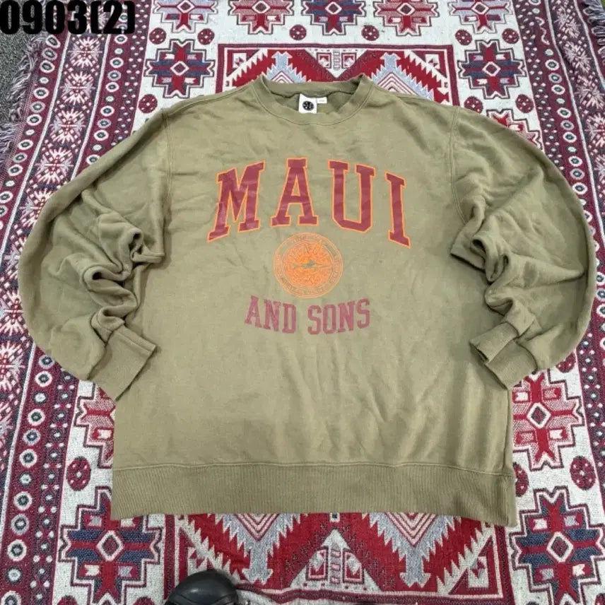 [BUNJANG] Maui and Sons Sweatshirt XL / MAUI AND SONS 맨투맨 xl 0903