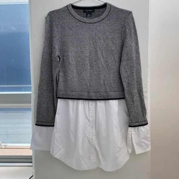 [BUNJANG] Club Monaco Knit Shirt / (S) 한섬 클럽모나코 니트 셔츠