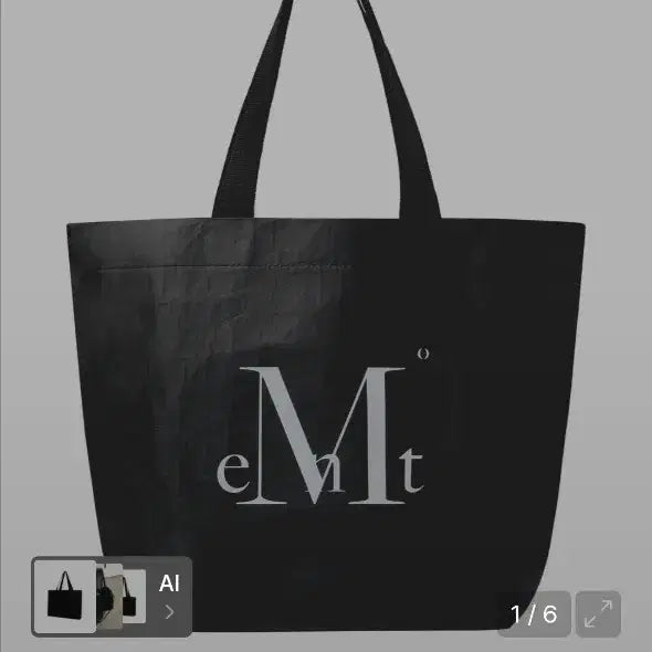[BUNJANG] MUSEANT Tote Bag Black / 무센트 토트백 블랙