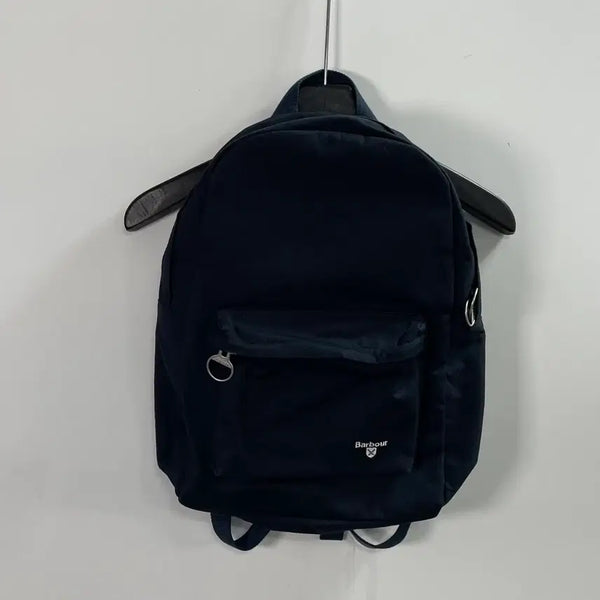 [BUNJANG] Barbour Navy Backpack / 바버 네이비 백팩 (onb.22)