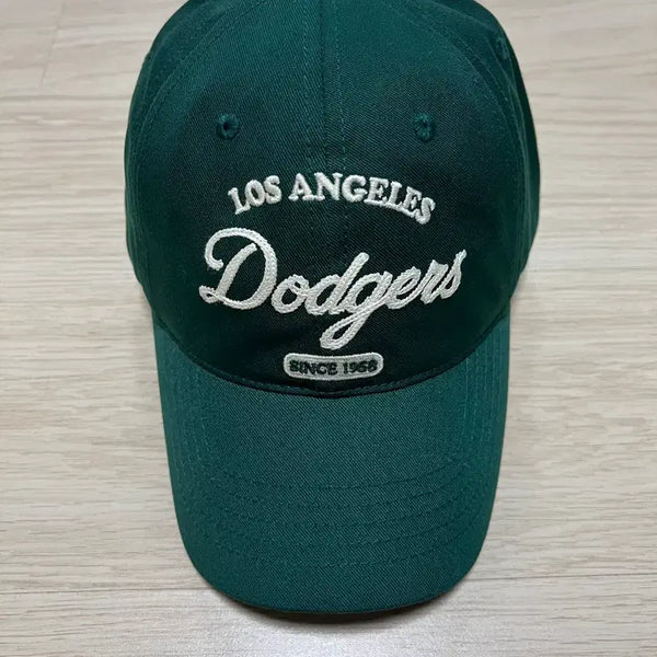 [BUNJANG] MLB LA Dodgers Baseball Cap Green / (미사용)MLB LA 다저스 볼캡 그린 FREE