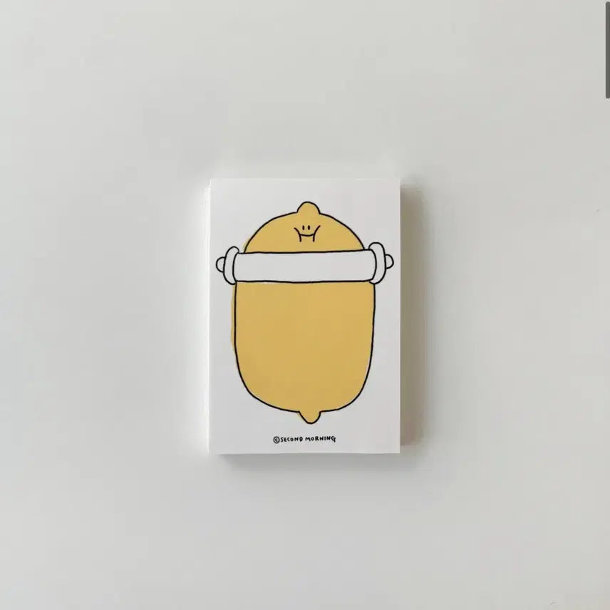 [BUNJANG] Second Morning Memo Pad (Unsealed) / 세컨드모닝 떡메모지