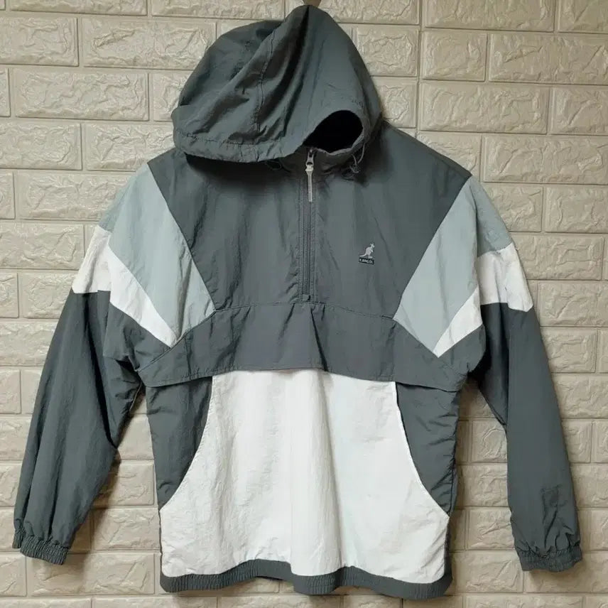 [BUNJANG] Kangol Blossom Anorak Wind Jacket / 캉골 블라썸 아노락 윈드자켓