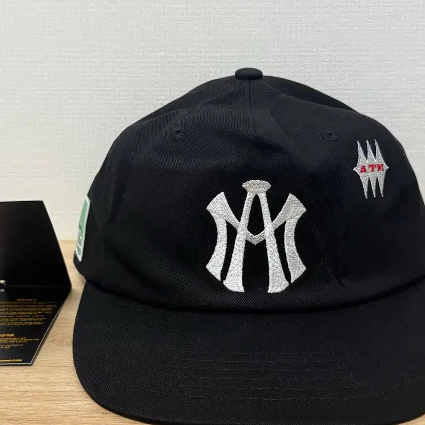 [BUNJANG] Aftermath ATM Logo Ball Cap Black / [새상품] 애프터매스 ATM 로고 볼캡 블랙