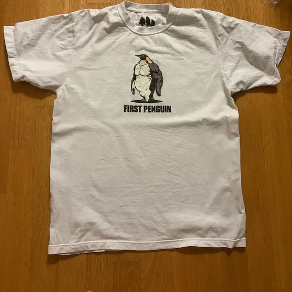[BUNJANG] First Penguin T-Shirt XL / 퍼스트펭귄 티셔츠 xl