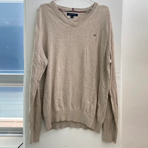 [BUNJANG] Tommy Hilfiger V-Neck Knit / (L) 타미힐피거 브이넥 니트