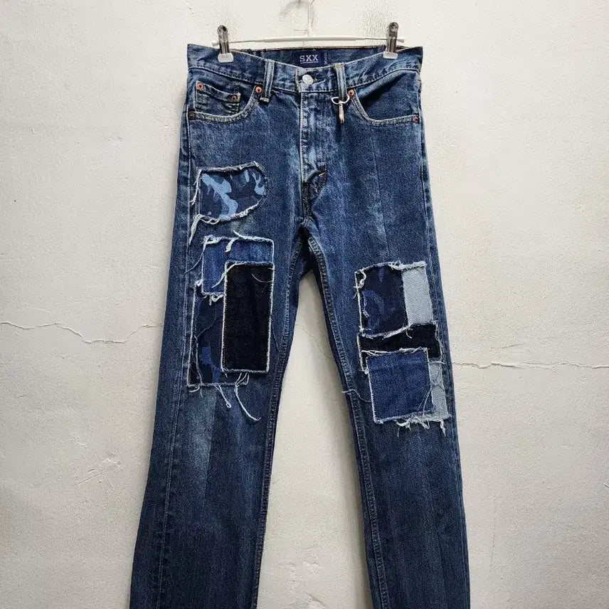 [BUNJANG] Levi's Remake Denim Pants / 리바이스 sxx 리메이크 데님