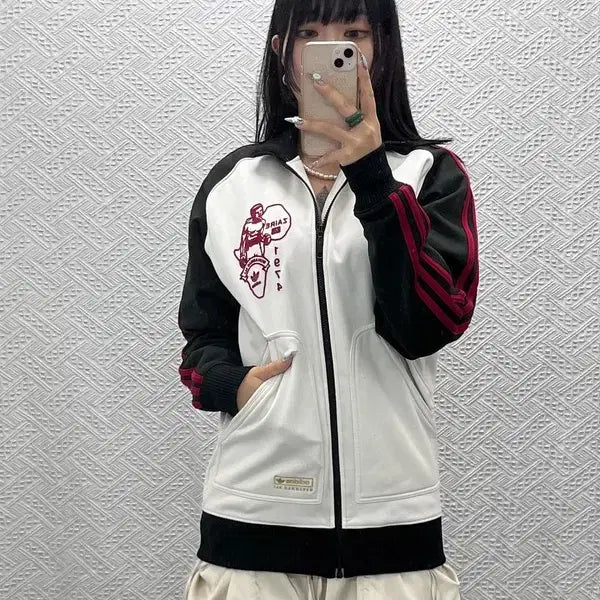 [BUNJANG] Adidas Muhammad Ali Vintage Track Jacket / 아디다스 희귀 빈티지 스트릿 무하마드 알리 져지 집업 XS C14518