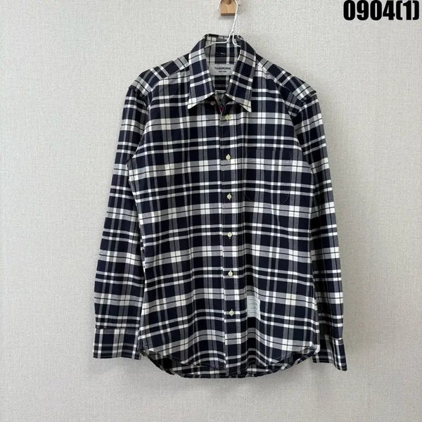 [BUNJANG] Thom Browne Check Shirt / 톰브라운 체크 남방 셔츠 S