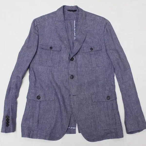 [BUNJANG] Paul Smith Men's Linen Blazer Jacket / 폴스미스 남성 슬림 100 린넨 블레이져 자켓 좋음