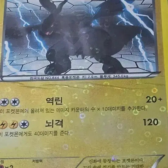 [BUNJANG] Reshiram & Zekrom Pokémon Cards / [특가] 포켓몬카드 제크로무, 레시라무 [10%할인]