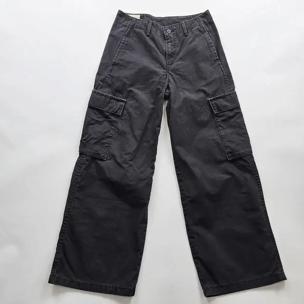[BUNJANG] Levi's Black Denim Cargo Pants Size 26 / 리바이스 청바지 청카고 흑청 데님팬츠 사이즈26 R7231