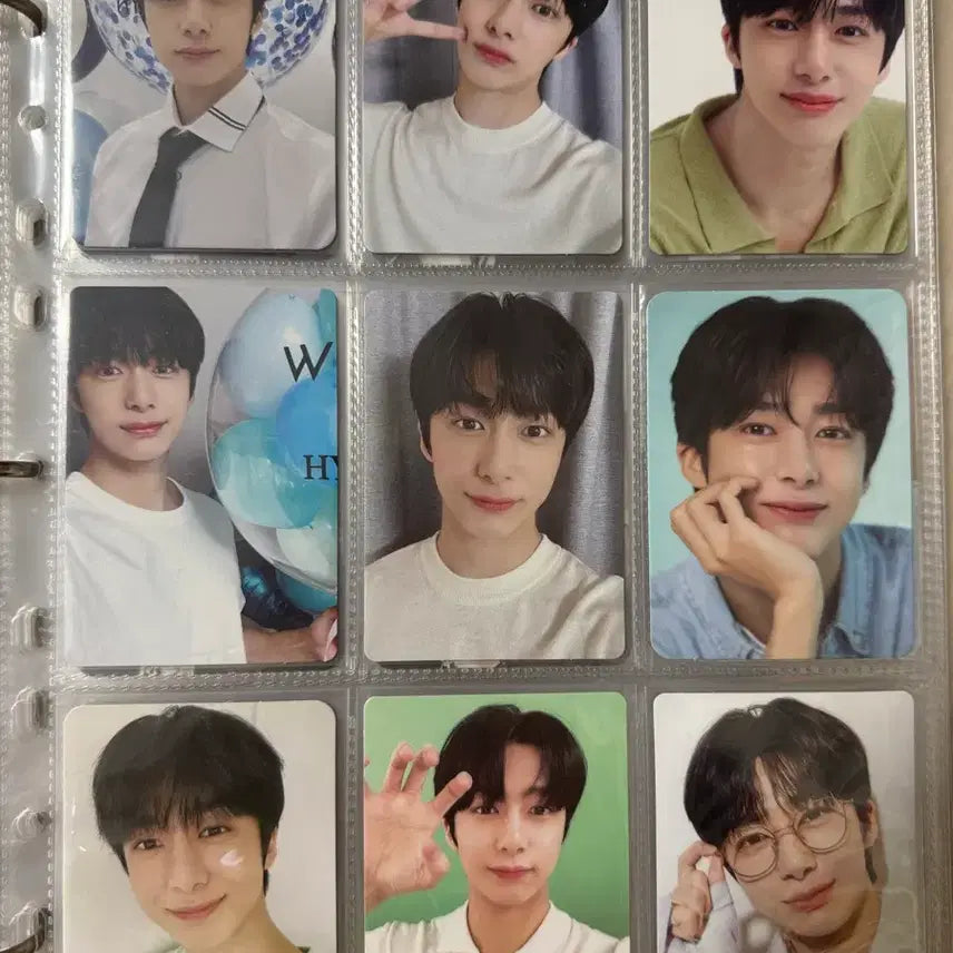 [BUNJANG] Monsta X Hyungwon Wellage Photocard Bundle Set / 몬스타엑스 형원 웰라쥬 포카 8장+22년도 시그 포카