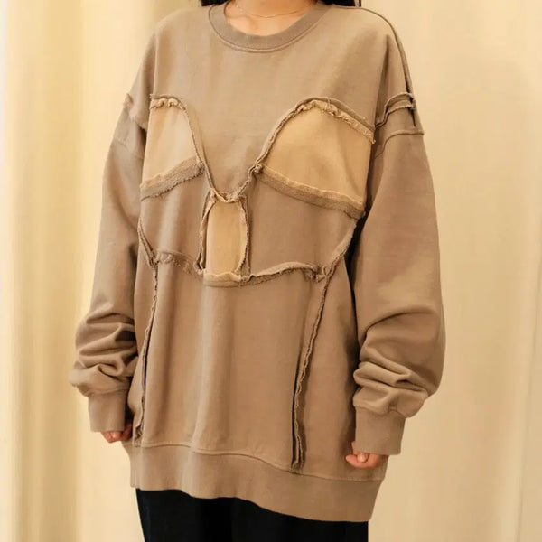 [BUNJANG] AJOBYAJO Skull Oversized Sweatshirt / 아조바이아조 스컬 오버사이즈 맨투맨