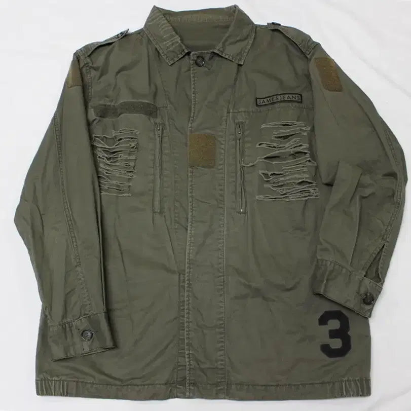 [BUNJANG] James Jean Military Jacket (Size 105) / 제임스진 미국정품 100 105 춘추 밀리터리 자켓/J02