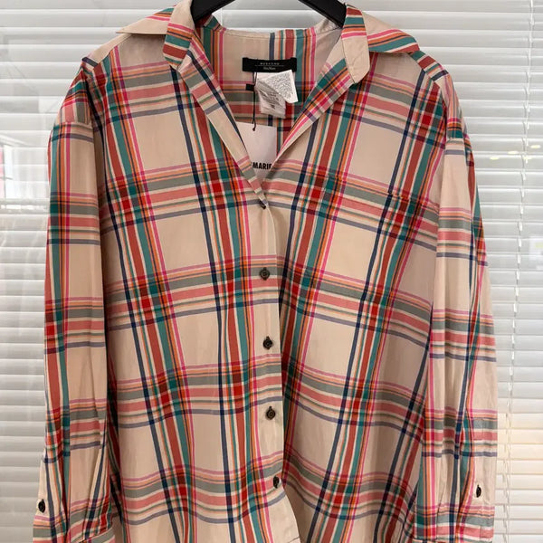 [BUNJANG] Max Mara Weekend Checked Shirt / 막스마라 위켄드 체크 셔츠