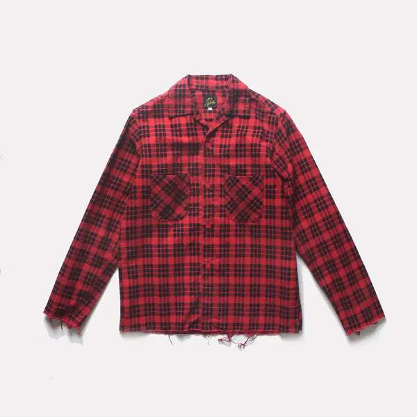 [BUNJANG] Needles Open Collar Shirt S Size / 니들스 오픈카라셔츠 [NEEDLES]_2732