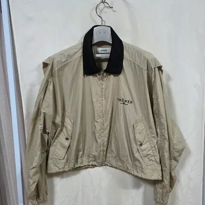 [BUNJANG] SYSTEM Lightweight Zip-Up Windbreaker Jacket (Free Size) / 시스템바람막이집업자켓(free)