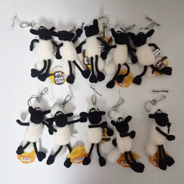 [BUNJANG] Shaun the Sheep Plush Keychain / 숀더쉽 인형 키링(핸드폰 데코 키링 가능)