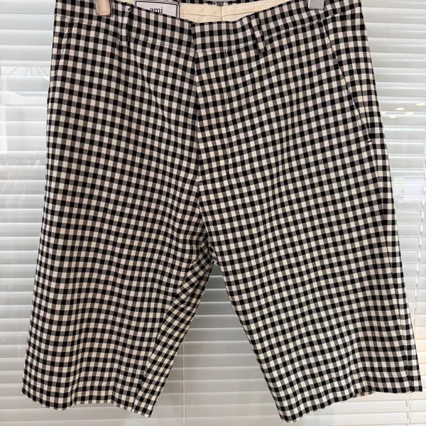 [BUNJANG] Ami Cotton Check Half Pants / 아미 코튼 체크 반바지
