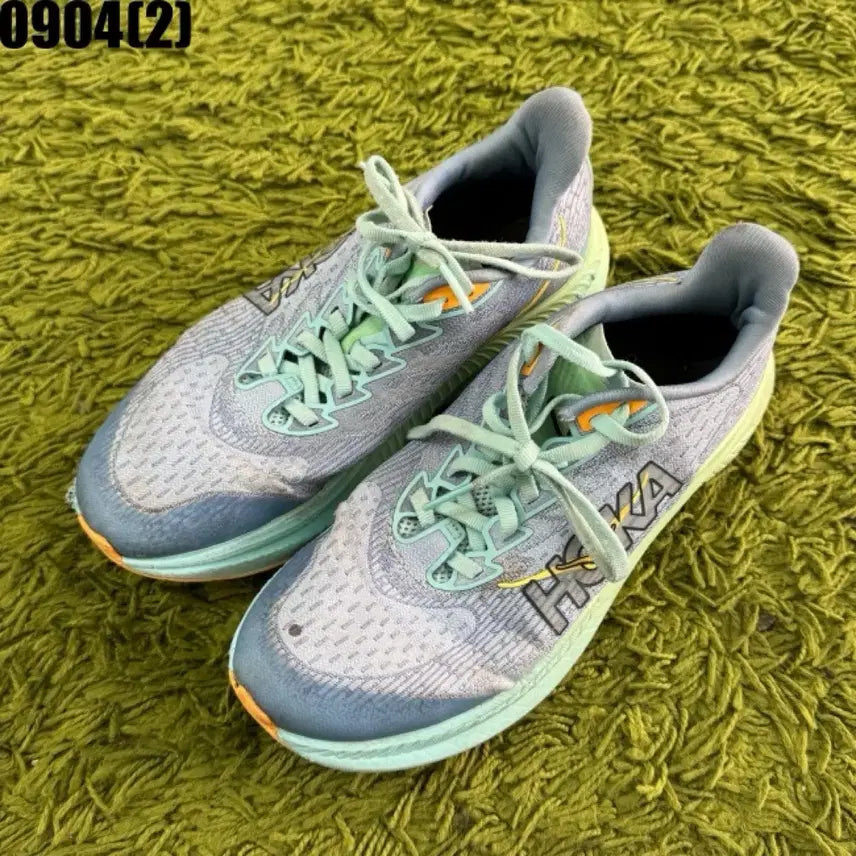 [BUNJANG] Hoka Running Shoes Mint/Gray (260) / 호카 러닝화 민트/그레이 260 0904