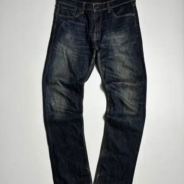 [BUNJANG] Levi's 00's 504 Regular Straight Denim Pants / 리바이스 00's 504 레귤러 스트레이트 데님 팬츠 R3877