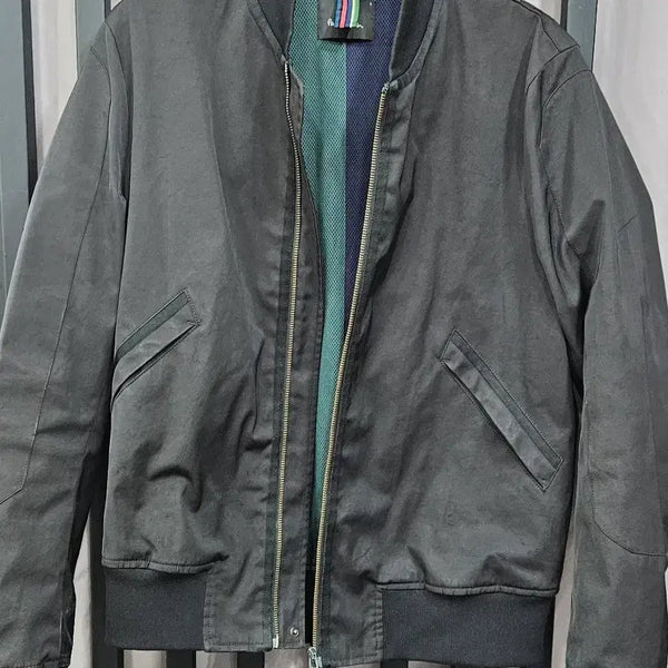 [BUNJANG] Paul Smith Minimal Mesh Lining Bomber Jacket / 정품 폴스미스 람포지퍼 메시라이닝 봄버자켓 L