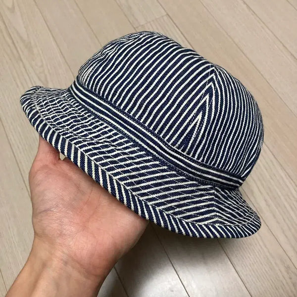 [BUNJANG] AttlaCo Butcher Products Prison Bucket Hat Navy/White / [7 5/8] 앳라코 부처프로덕트 프리즌 버킷햇