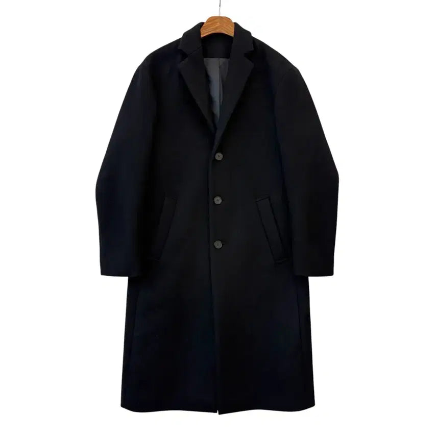 [BUNJANG] Hare Basic Wool Single Coat Black M / 하레 Hare 베이직 울 싱글 코트 블랙 M 정품