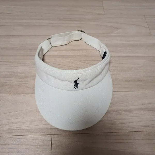 [BUNJANG] Polo Ralph Lauren Sun Cap Visor Hat White / 폴로랄프로렌 썬캡 썬바이저 모자 캡 화이트