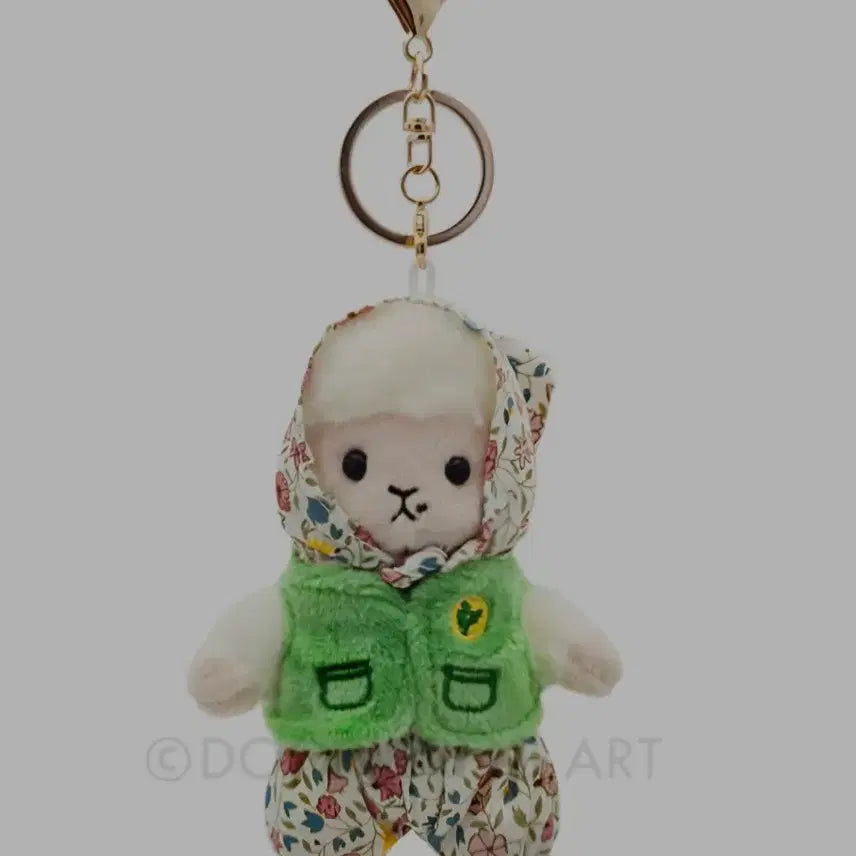 [BUNJANG] Yang Bok Soon Character 8cm Keychain / 이장님 양복순 8cm 키링