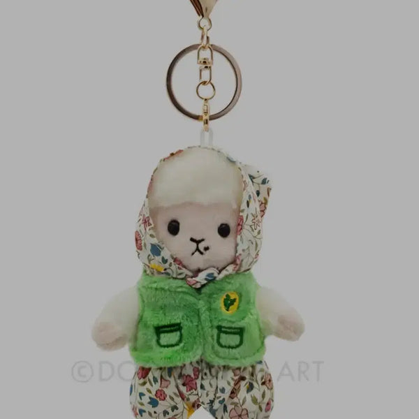 [BUNJANG] Yang Bok Soon Character 8cm Keychain / 이장님 양복순 8cm 키링