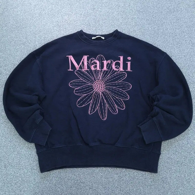 [BUNJANG] Mardi Mercredi Sweatshirt Free Size / FREE 마르디메크르디 맨투맨 | 0904B06