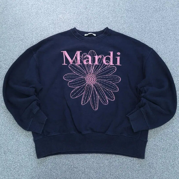 [BUNJANG] Mardi Mercredi Sweatshirt Free Size / FREE 마르디메크르디 맨투맨 | 0904B06