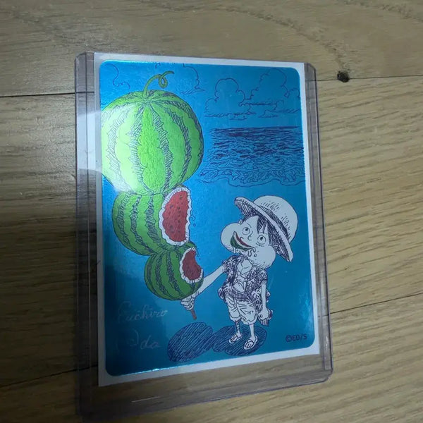 [BUNJANG] One Piece Card Watermelon Luffy / 택포 3.3)원피스카드 수박루피 판매합니다