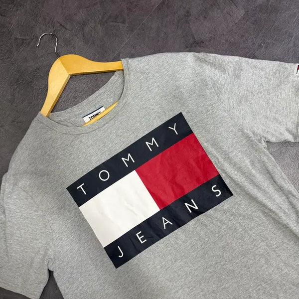 [BUNJANG] Tommy Hilfiger T-Shirt Grey / 타미힐피거 반팔티 그레이