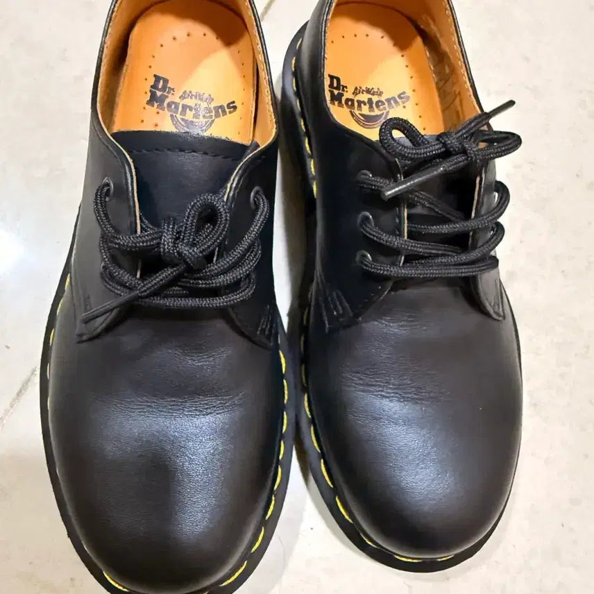 [BUNJANG] Dr. Martens AW009 Black 3-Eye Shoes / 닥터마틴 aw009 검정 3홀 220