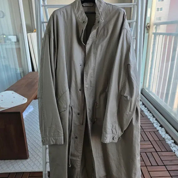 [BUNJANG] Musinsa Standard Fishtail Parka Dusty Beige L / 무신사스탠다드 피시테일 파카 L 더스티 베이지