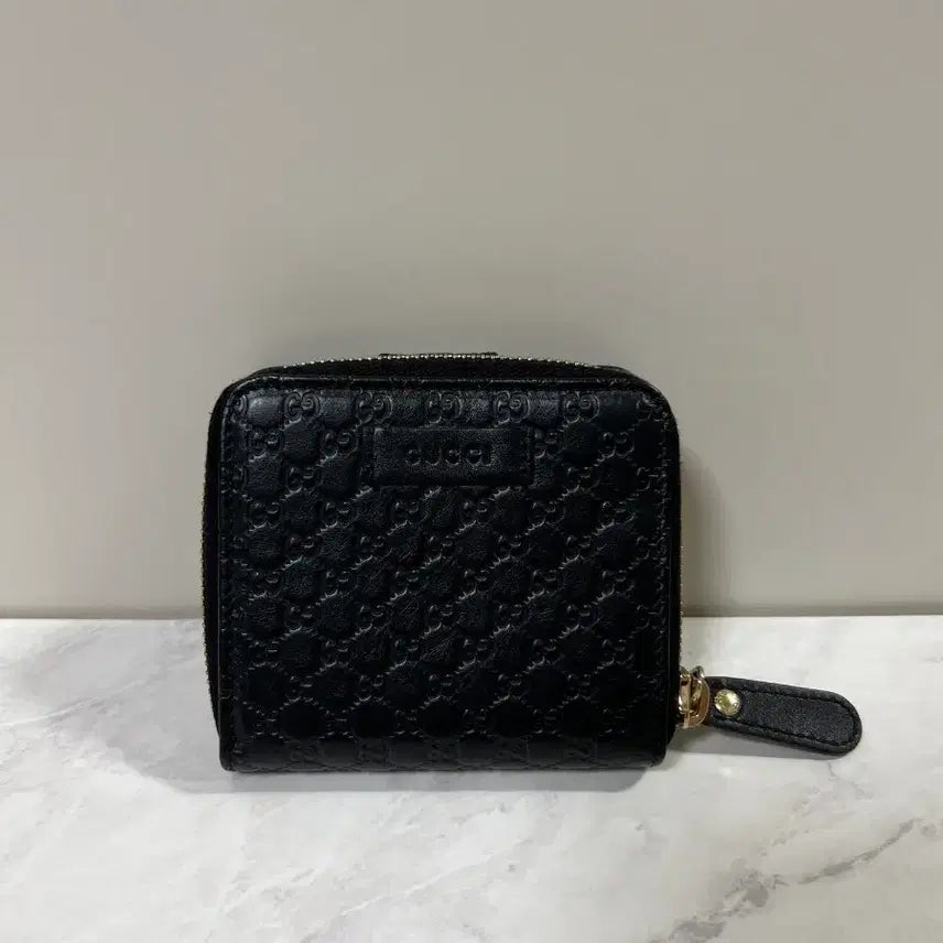 [BUNJANG] Gucci Shima Zipper Wallet / 구찌 시마 지퍼 반지갑