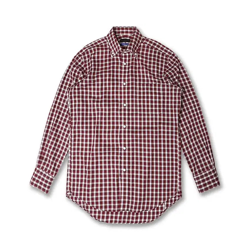 [BUNJANG] Hilton Classic Button-Down Check Shirt by Ring Jacket / 힐튼 [Hilton] 클래식 버튼다운 체크 셔츠 디자인 by 링자켓