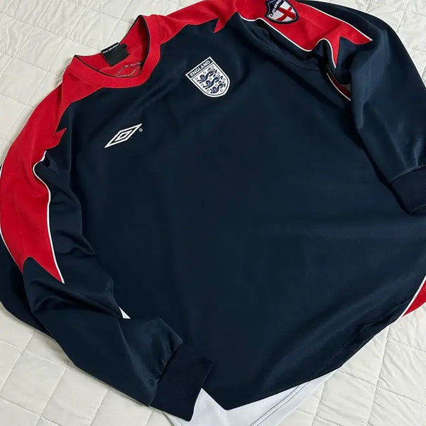 [BUNJANG] Umbro England Warm-up Long Sleeve Jersey (Large) / 엄브로 잉글랜드 웜업 긴팔 라지