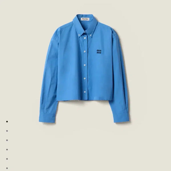 [BUNJANG] Miu Miu Poplin Shirt Size 36 / 미우미우 포플린셔츠 36사이즈