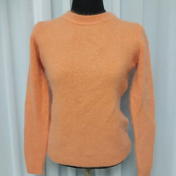 [BUNJANG] Orange Knit Sweater / 오렌지색 니트