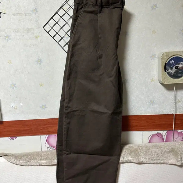 [BUNJANG] UNI Barrel Pants Brown L / 유니 배럴팬츠 브라운 L사이즈
