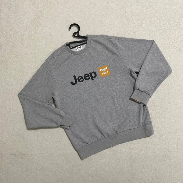 [BUNJANG] L Jeep Round Sweatshirt L / L 지프 라운드 맨투맨 B.3789