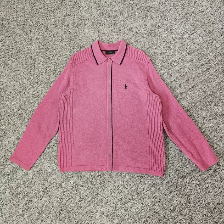 [BUNJANG] Hazzys Knit Zip-Up Jacket / 100 헤지스 니트 집업 자켓 0904