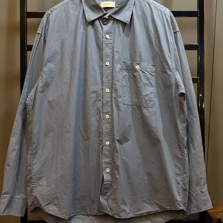 [BUNJANG] LEMAY Oversized Pocket Shirt / [FREE] 르메이 LEMAY 오버핏 포켓 셔츠 2.9